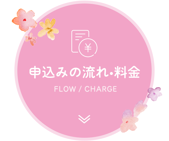 申込みの流れ・料金